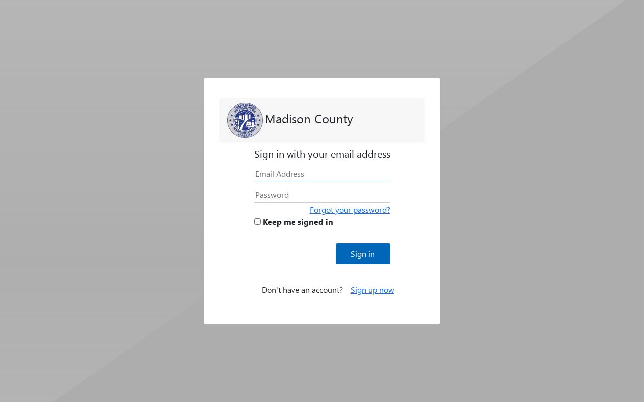 Madison County probate records online portal sign-in
